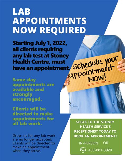 Labs & Appointments .